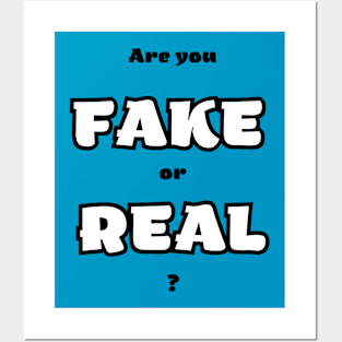 Fake or real Posters and Art